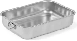 Plat à four inox Steel Pan 30 x 22 cm Malis