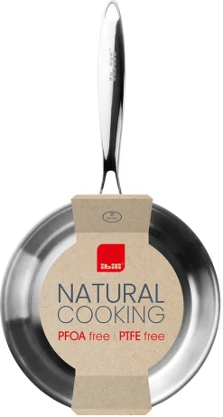 Poêle Inox Triply Natural multicouche Ø 18 cm Ibili