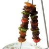 Porte-brochettes en fil inox Tellier