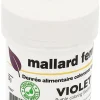 Poudre colorante naturelle liposoluble violet 20 g Mallard Ferrière