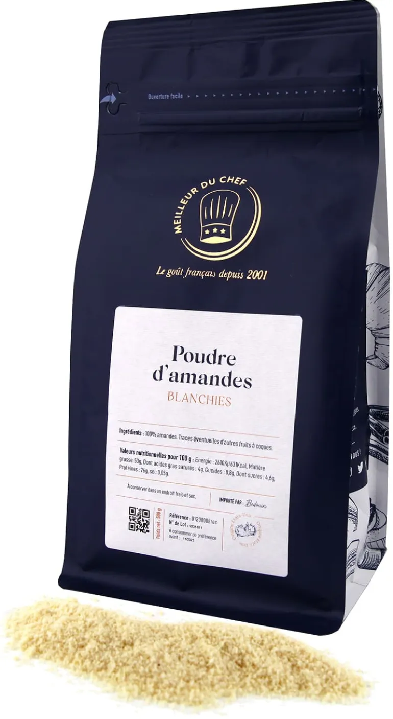 Poudre d'amande blanchie 500 g
