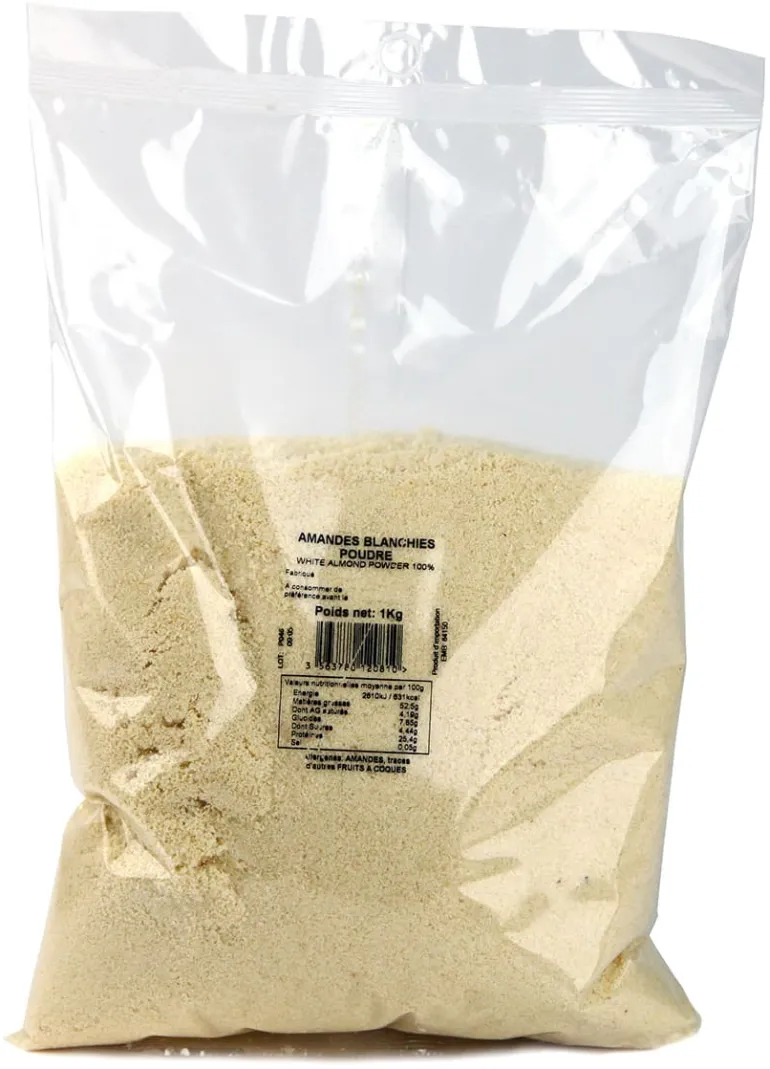 Poudre d'amande blanchie 1 kg