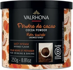 Poudre de cacao non sucrée 100% 250 g Valrhona