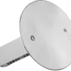 Poussoir à nonnette ronde inox Ø 5,7 cm Mallard Ferrière