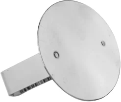 Poussoir à nonnette ronde inox Ø 6,7 cm Mallard Ferrière