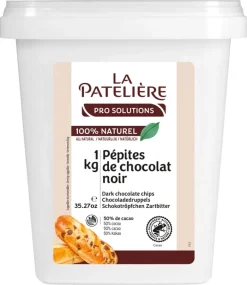 Pépites de chocolat noir 50% 1 kg La Patelière