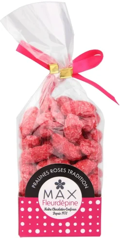 Praline rose entière artisanale 40% amandes 200 g La Maison de la Praline