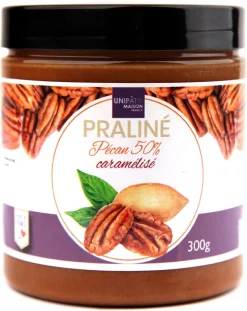 Praliné pécan caramélisé 50% 300 g Unipatis