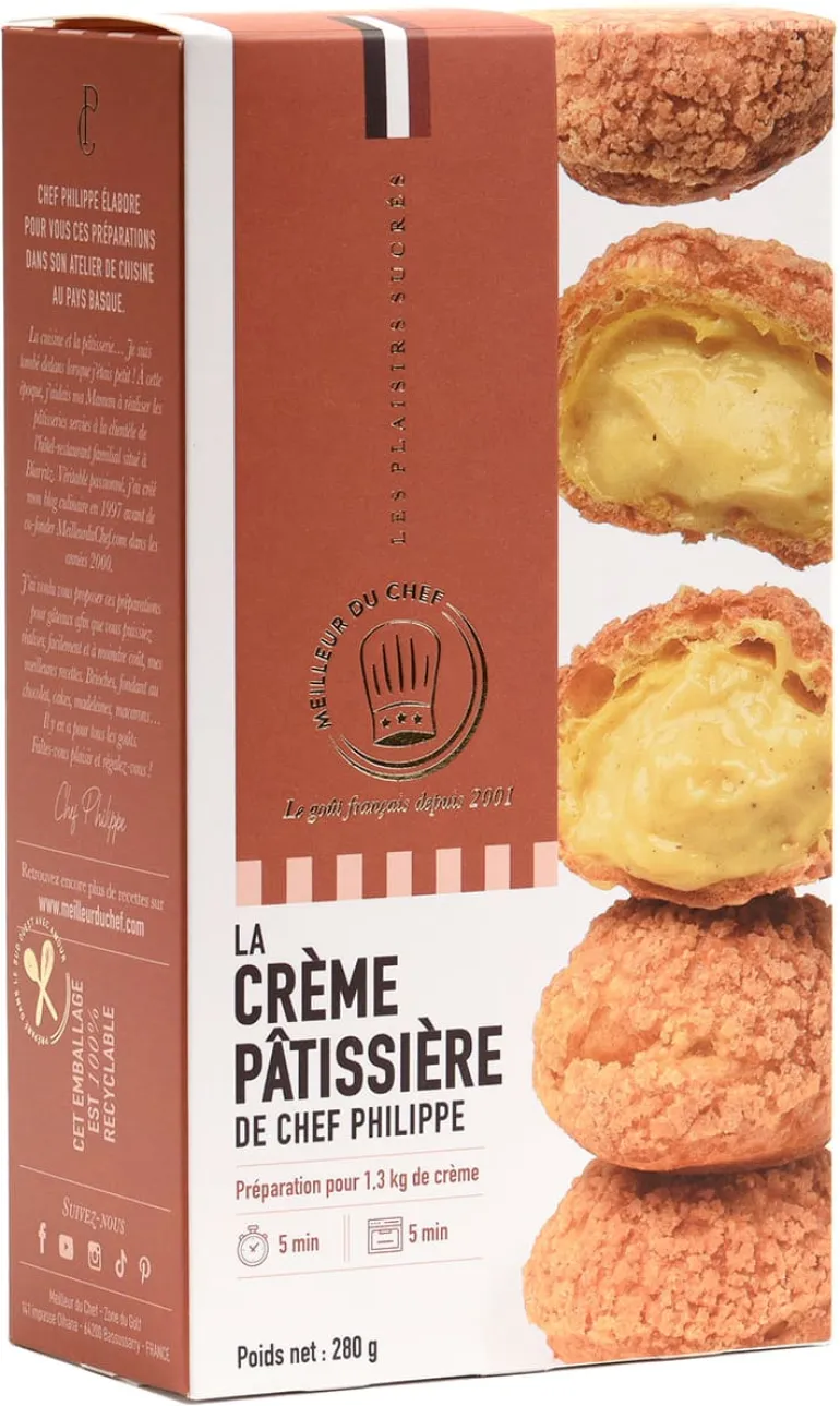 Préparation pour crème pâtissière de Chef Philippe 280 g Meilleur du Chef