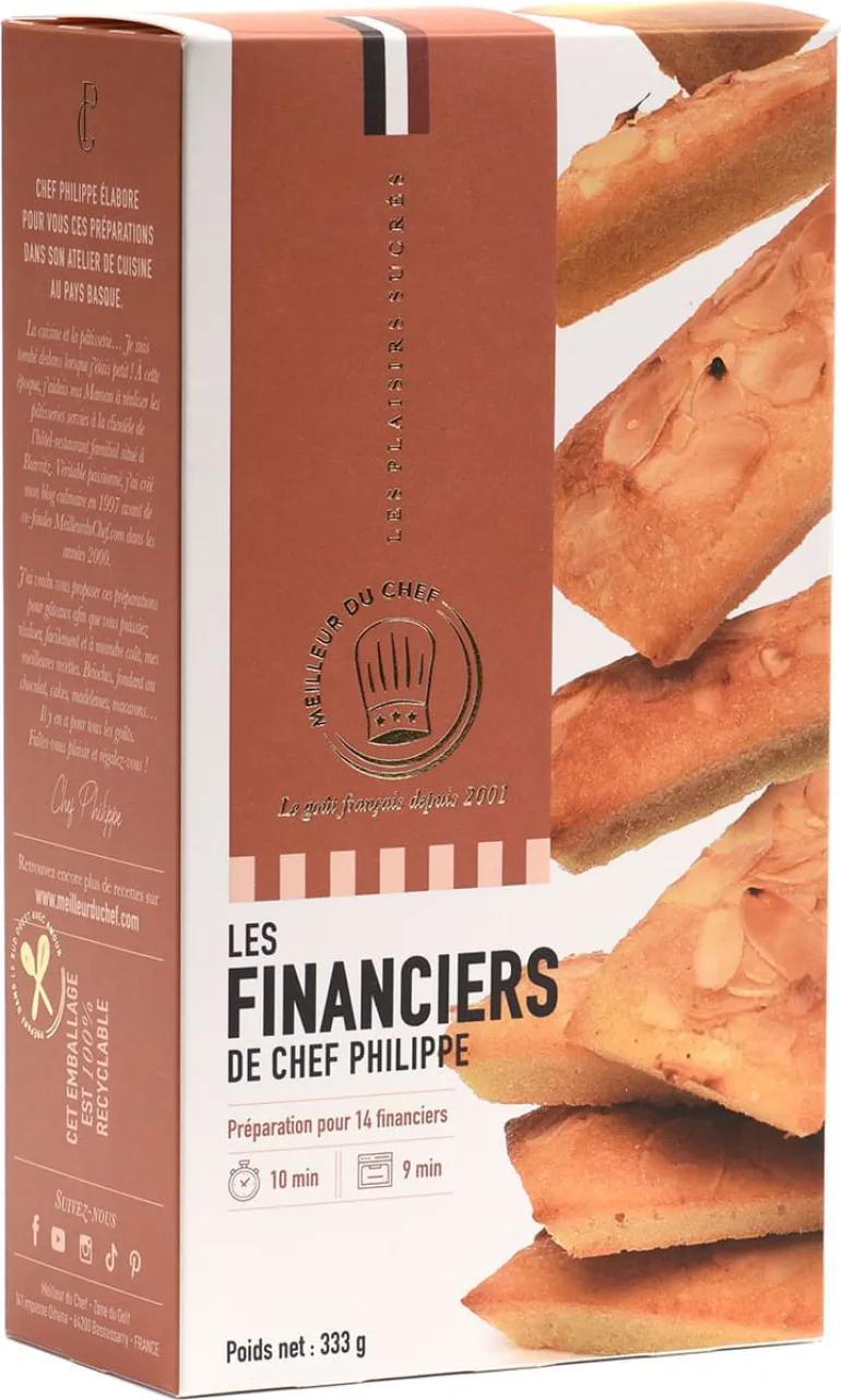 Préparation pour financier de Chef Philippe 333 g Meilleur du Chef
