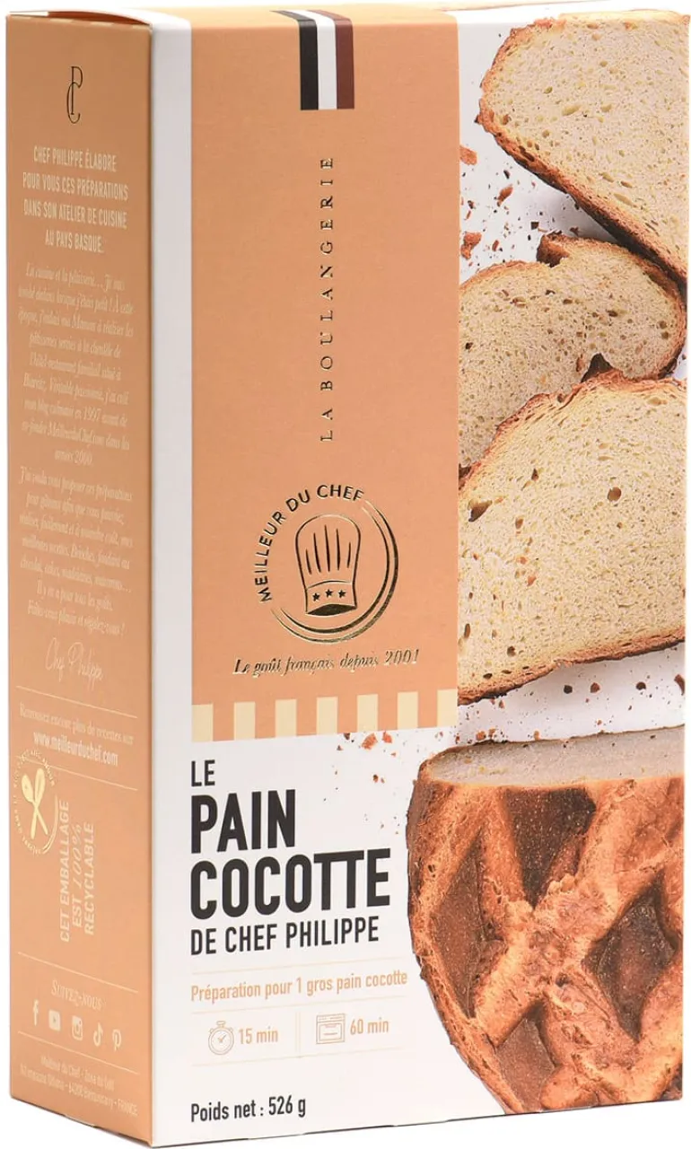 Préparation pour pain cocotte de Chef Philippe 526 g Meilleur du Chef