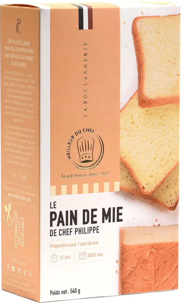 Préparation pour pain de mie de Chef Philippe 540 g Meilleur du Chef