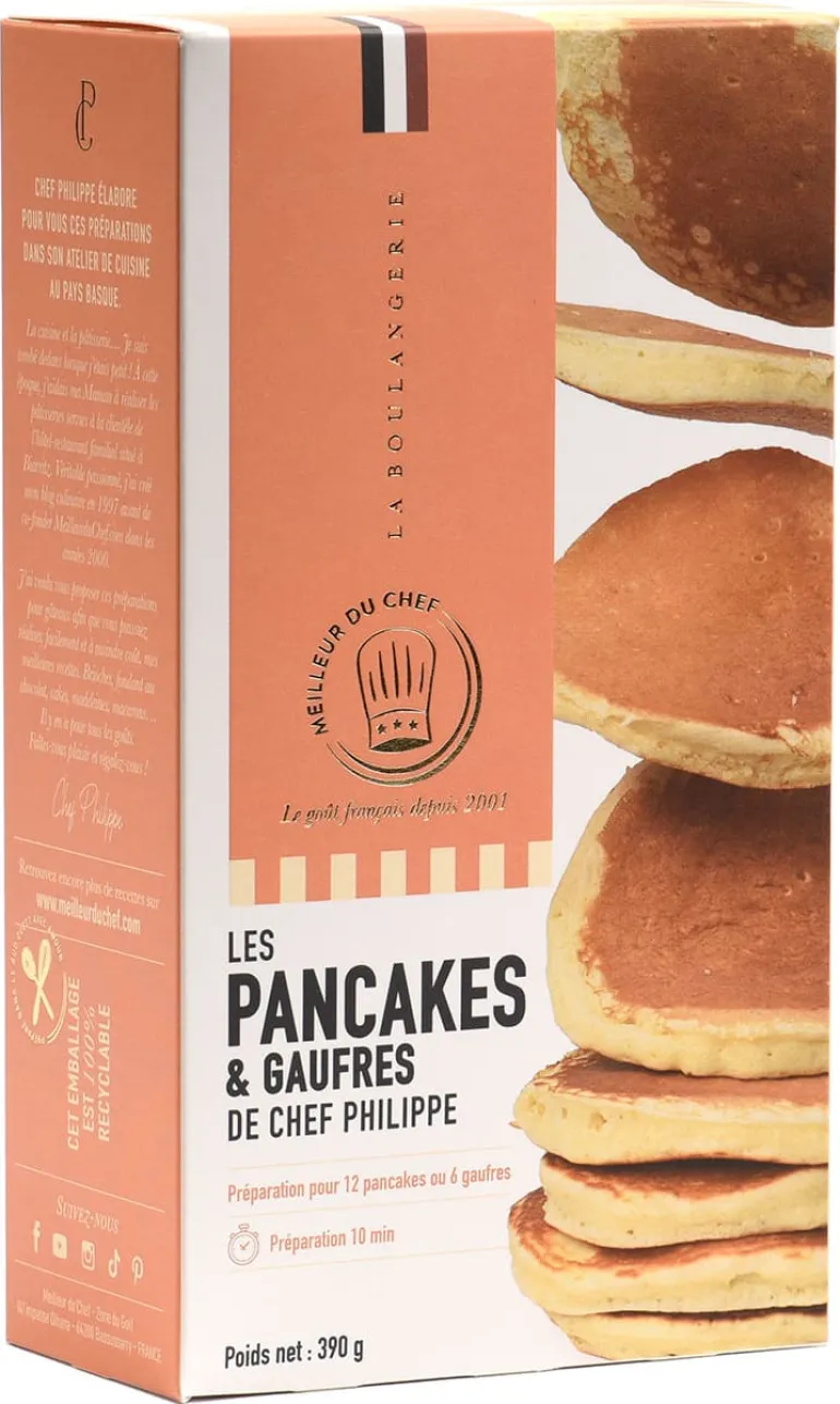 Préparation pour pancakes/gaufres de Chef Philippe 390 g Meilleur du Chef