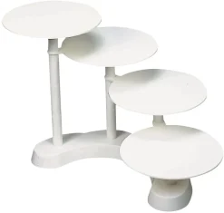 Présentoir à gâteau à étages démontables 4 étages Mallard Ferrière
