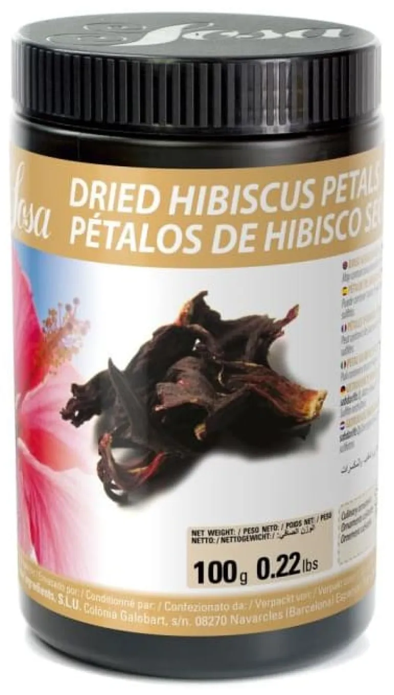 Pétales d'hibiscus séchés 100 g Sosa