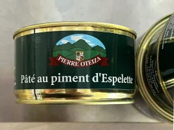 Pâté au piment d'Espelette 190 g Pierre Oteiza