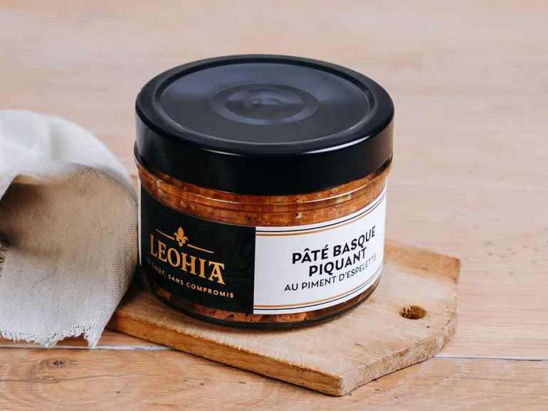 Pâté basque au Piment d'Espelette 190 g Leohia