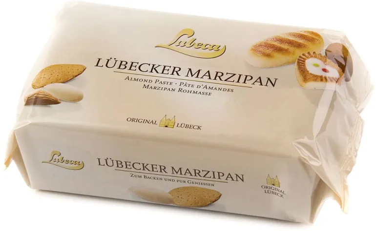 Pâte d'amande Suprême 52% origine Méditerranée 1 kg Lubeca