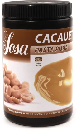Pâte de cacahuète 100% spéciale pâtisserie 1 kg Sosa