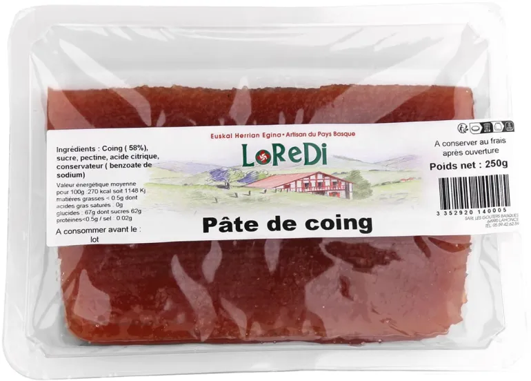 Pâte de coing 230 g Loreztia