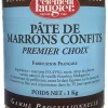 Pâte de marrons confits vanillés Premier choix 1 kg Clément Faugier