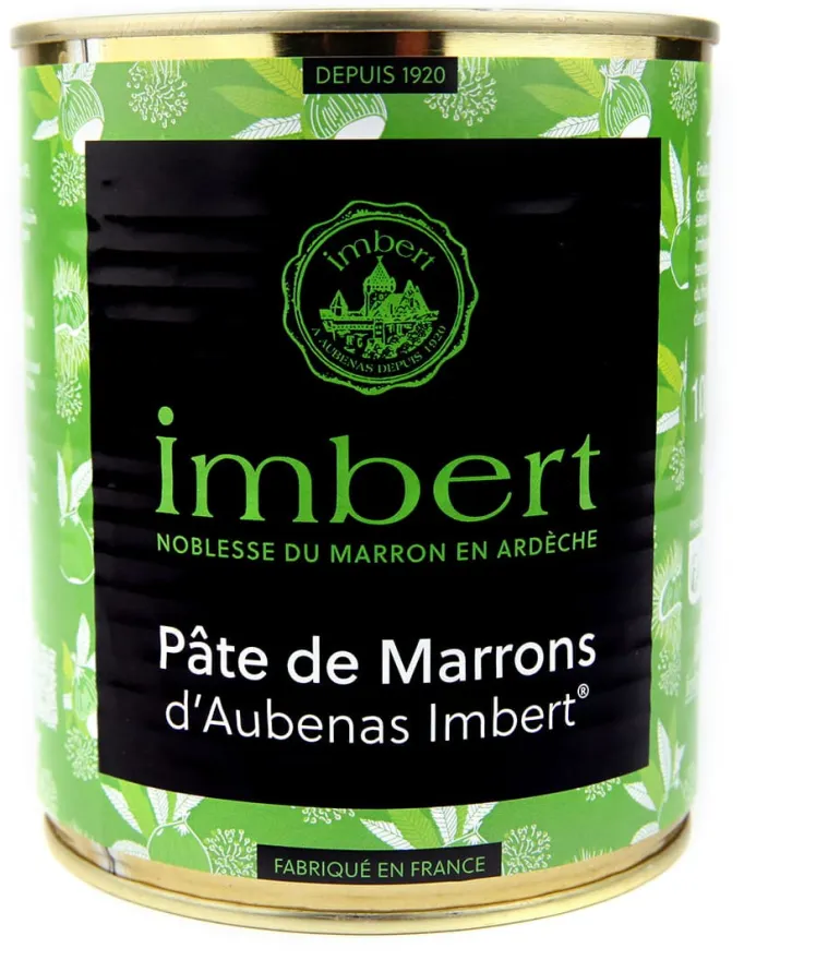 Pâte de marrons d'Aubenas 1 kg Imbert
