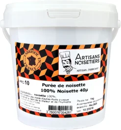 Pâte de noisette 100% 1 kg Noiseraie