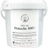 Pâte de pistache 100% sans sucre ajouté ni colorants 1 kg Comptoir du Praliné