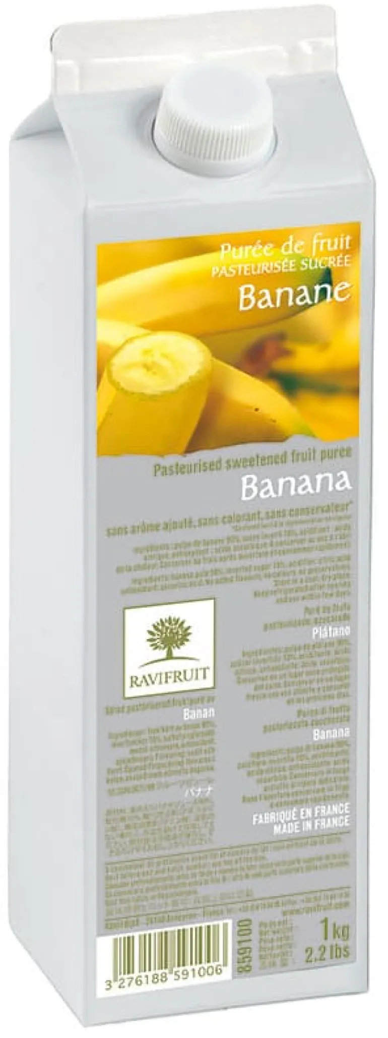 Purée de banane 1 kg Ravifruit