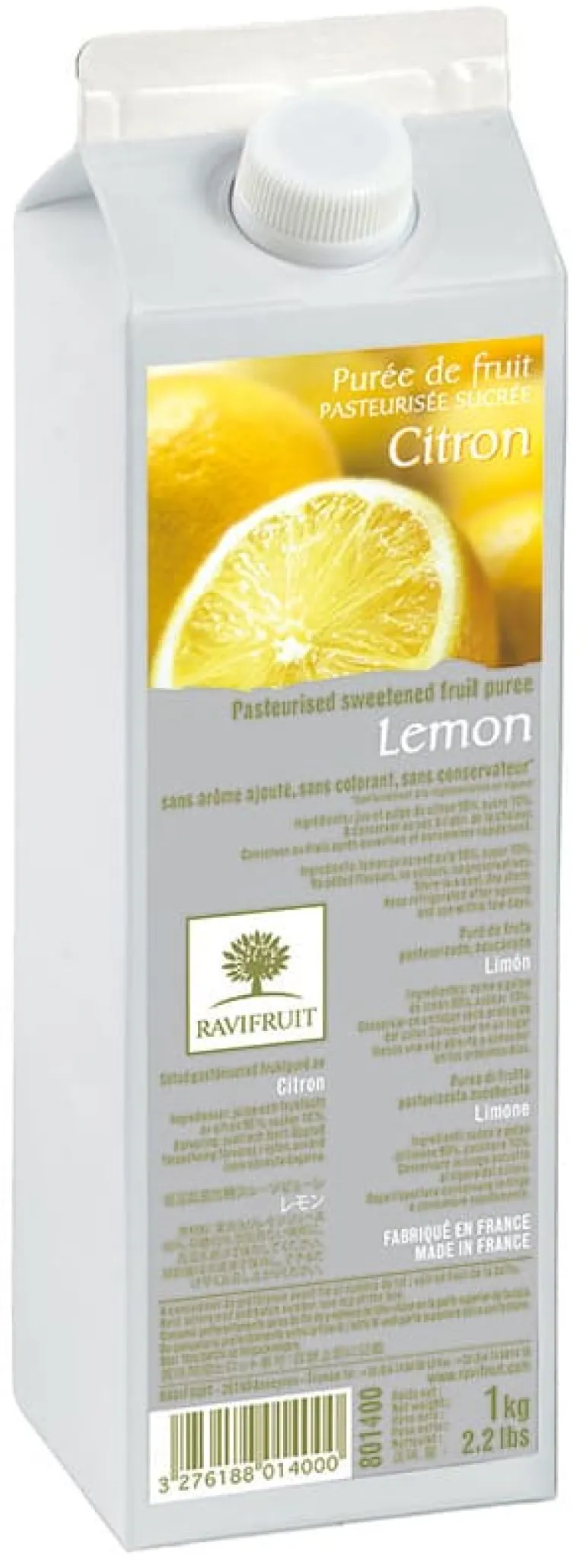Purée de citron 1 kg Ravifruit