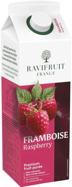 Purée de framboise 1 kg Ravifruit