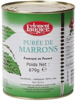 Purée de marrons 100% naturelle 879 g Clément Faugier