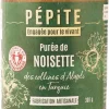 Purée de noisette Bio 100% 300 g Pépite