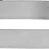 Rectangle inox 12 x 6 x ht 4,5 cm Gobel