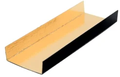 Rectangles fonds pliés or et noir 13 x 6 cm (x 200) Meilleur du Chef