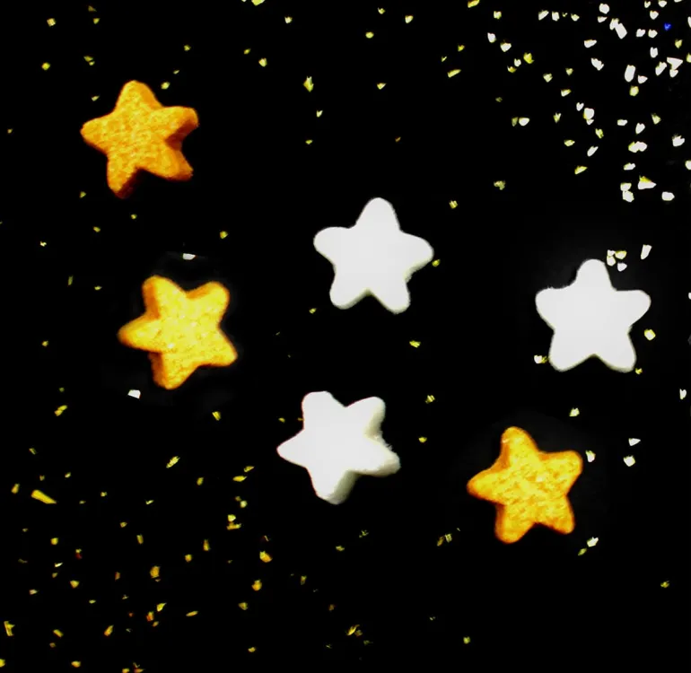 Réglette de sucres 10 Mini étoiles Ercus Sucre