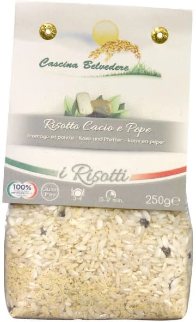 Risotto fromage italien et poivre 250 g Belvédère
