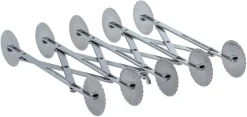 Rouleau multicoupe 5 lames lisses et cannelées Martellato