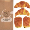 Sac à croissants kraft (x 1000) N°104 4 croissants