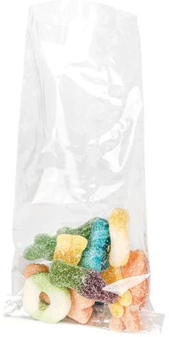 Sachets à confiseries (x 100) en cellophane 14 x 25 cm