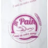Sac pour pain coupé (x 250) Kraft blanc 40 g 49,5 x 24 cm