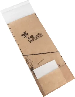 Sac à sandwich avec serviette (x 500)