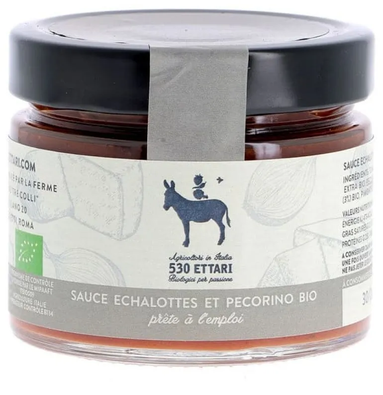 Sauce échalote Pecorino 260 g 530 Ettari