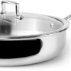 Sauteuse inox Triply Natural multicouche Ø 28 cm Ibili