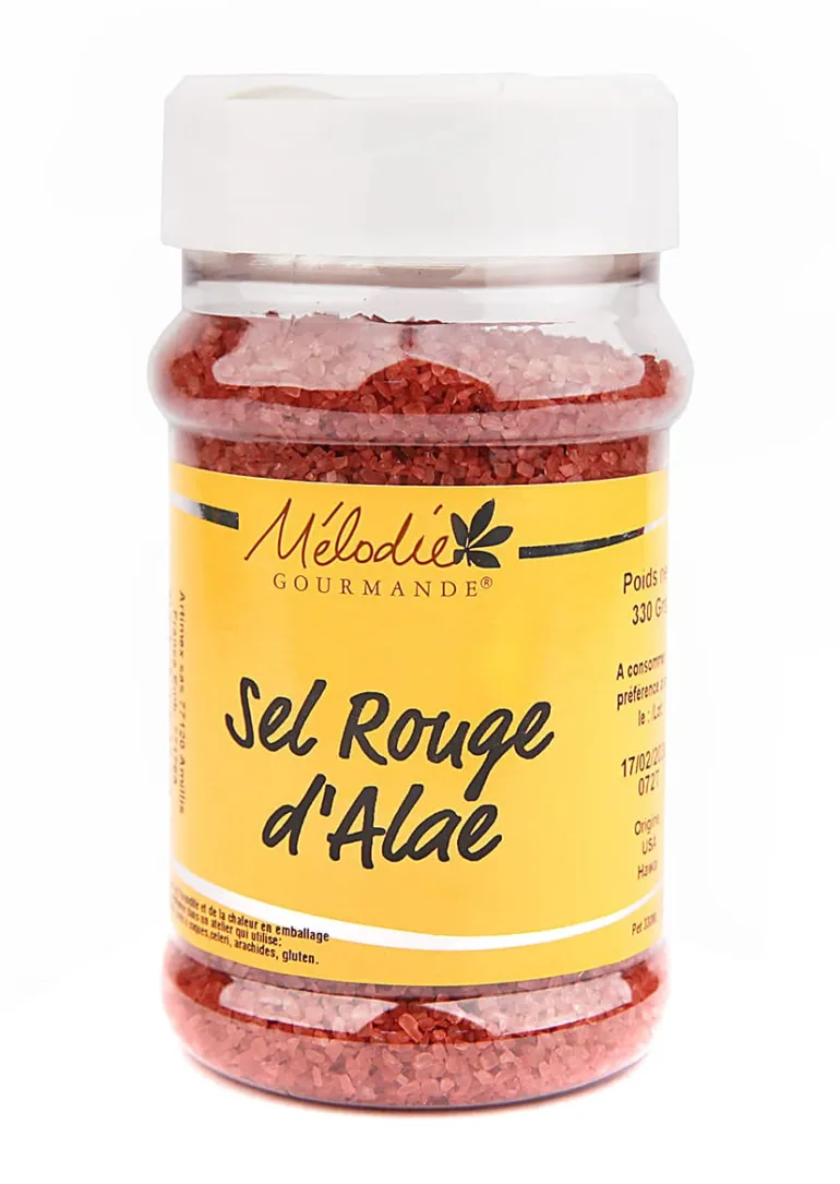 Sel Alae rouge d'Hawaï 330 g Mélodie Gourmande