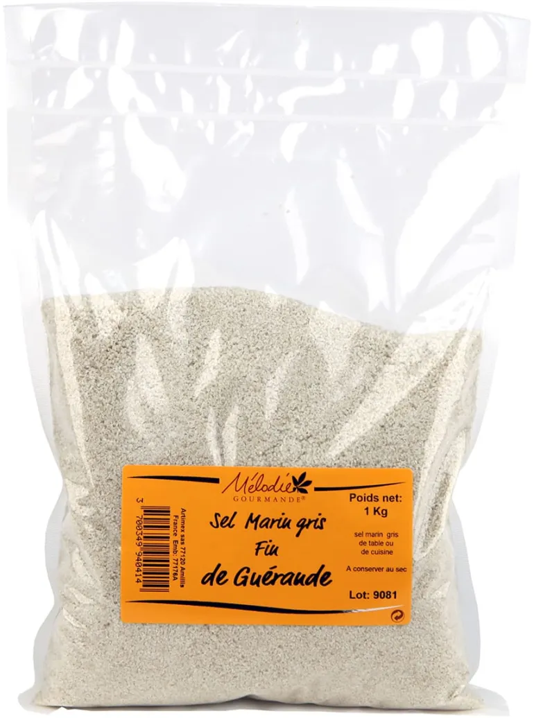 Sel fin de Guérande 1 kg Mélodie Gourmande