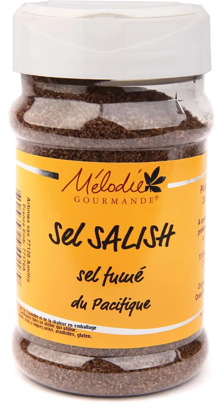 Sel fumé Salish 300 g Mélodie Gourmande