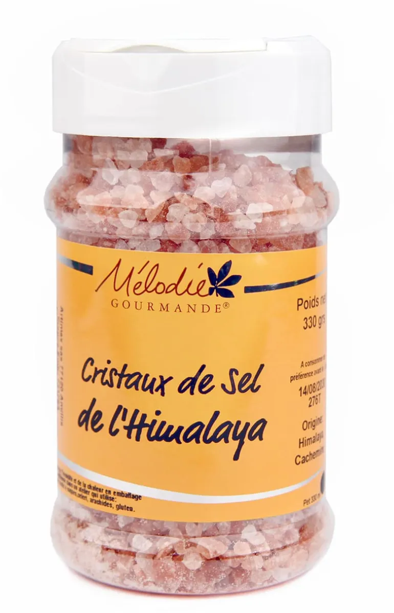 Sel rose de l'Himalaya 330 g Mélodie Gourmande