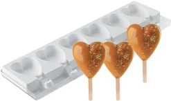 Set de 2 moules silicone 12 mini coeurs Silikomart
