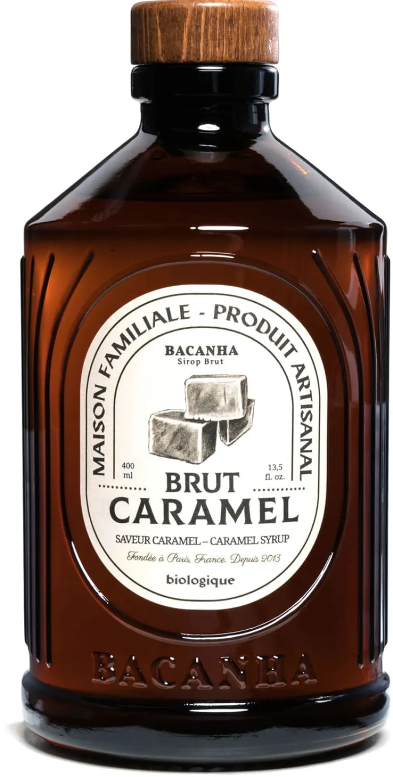 Sirop Bio caramel 40 cl Bacanha
